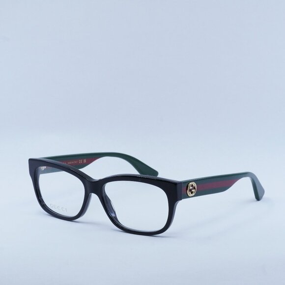 🕶️ New Gucci GG0278O 011 Eyeglasses - Black Frame 55mm